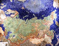  Мозаичная карта СССР из ювелирно-поделочных камней 149.5Кб.
